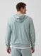 Cotton blend logo hoodie_2