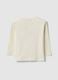 Baby boys&rsquo; white pure cotton regular-fit T-shirt with teddy bear print_1