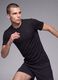 Black breathable crew-neck slim-fit T-shirt ALTAVIA RUNNING_0