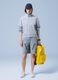 ALTAVIA SAILING grey windbreaker sports jacket with zip_1