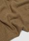 Brown herringbone scarf with fringed edges_2