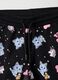 Pantaloncini in puro cotone multicolor da bambina regular fit con stampe_2