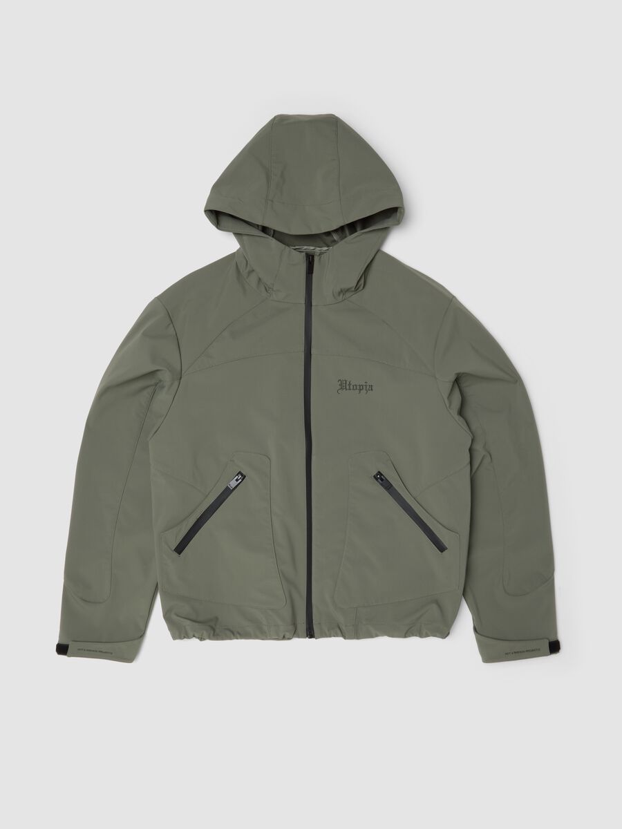 Military Green Shell Jacket_0