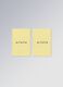 ALTAVIA COURT yellow stretch-cotton wristbands_0