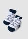 Blue and white stretch-cotton baby booties_2