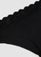 Black stretch microfibre briefs with lace_6