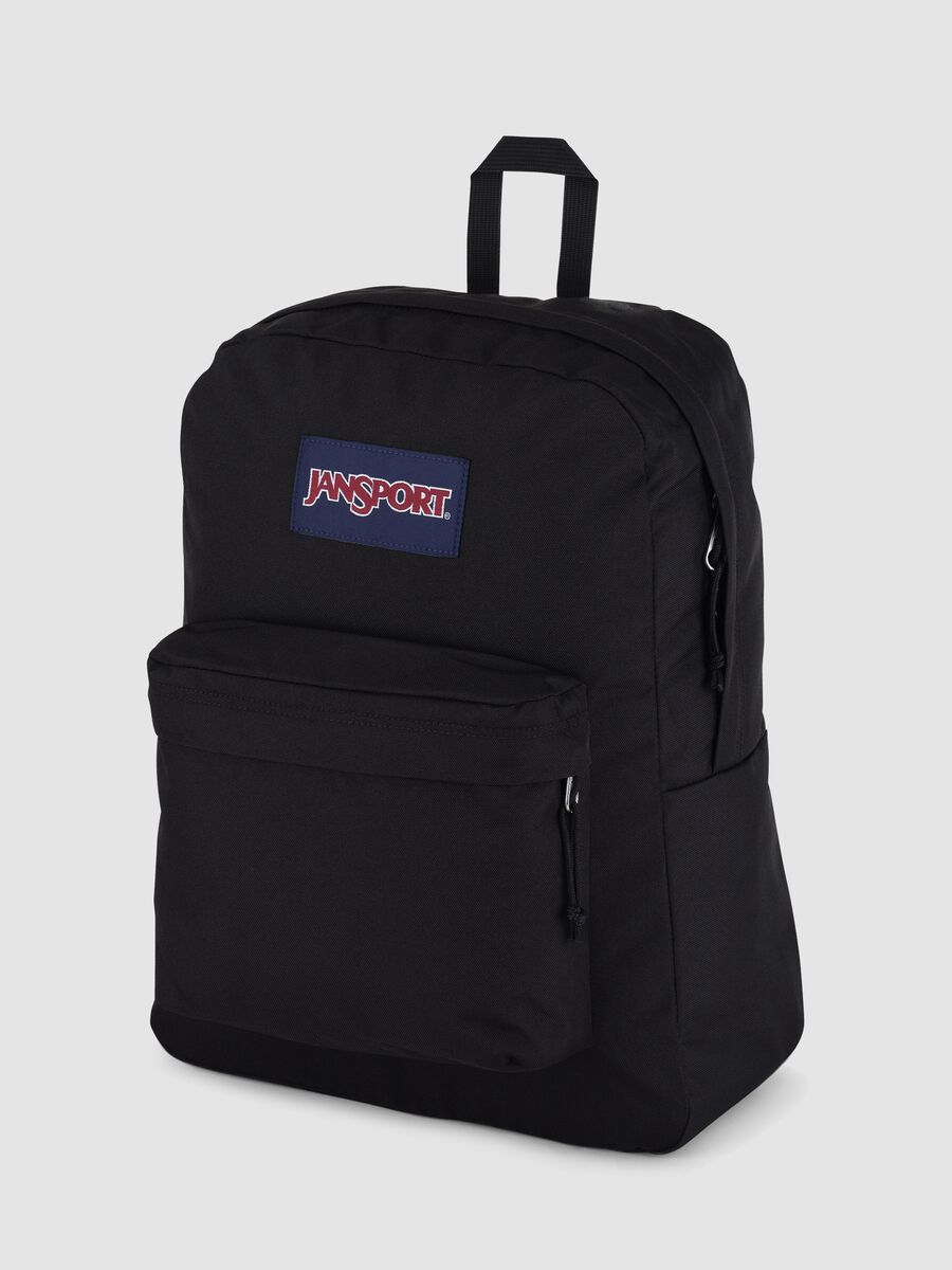 Black backpack with front pocket_3