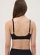 Black stretch-fabric bra with removable cups_2