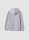 Grey hoodie in 100% organic cotton, regular fit, for boys_6