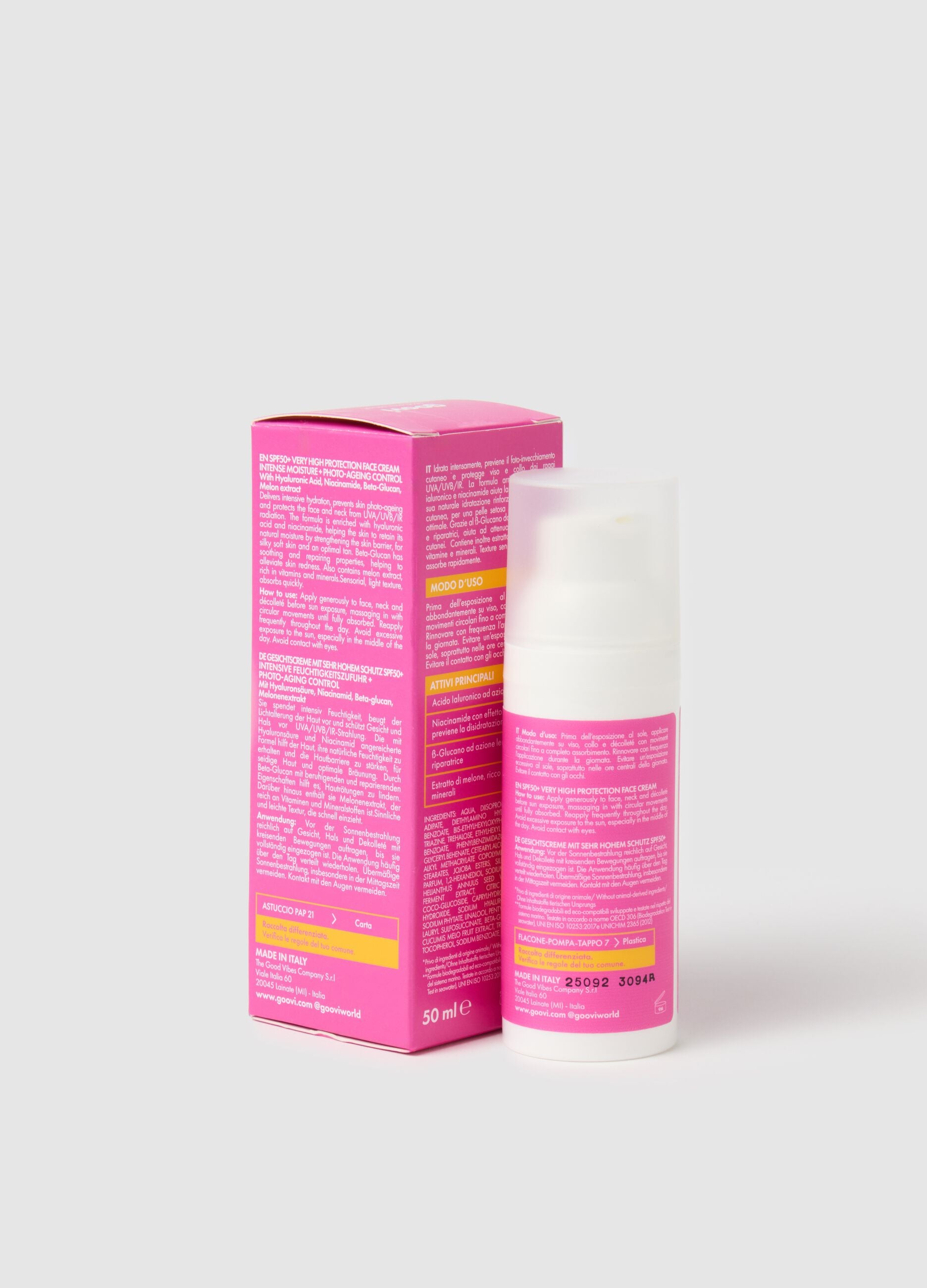 SPF50+ Face Cream