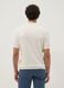 White pure cotton regular fit polo_2