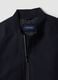Blue regular-fit zip jacket_1