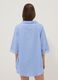 Blue striped pure cotton kaftan_3