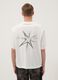 White short-sleeve T-shirt in pure cotton_3