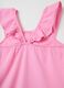 Girls' stretch cotton pink top with regular fit_2