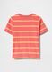 Orange and Yellow Striped T-shirt_1