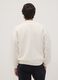 White cotton-blend sweatshirt with Miami Heat front print_3