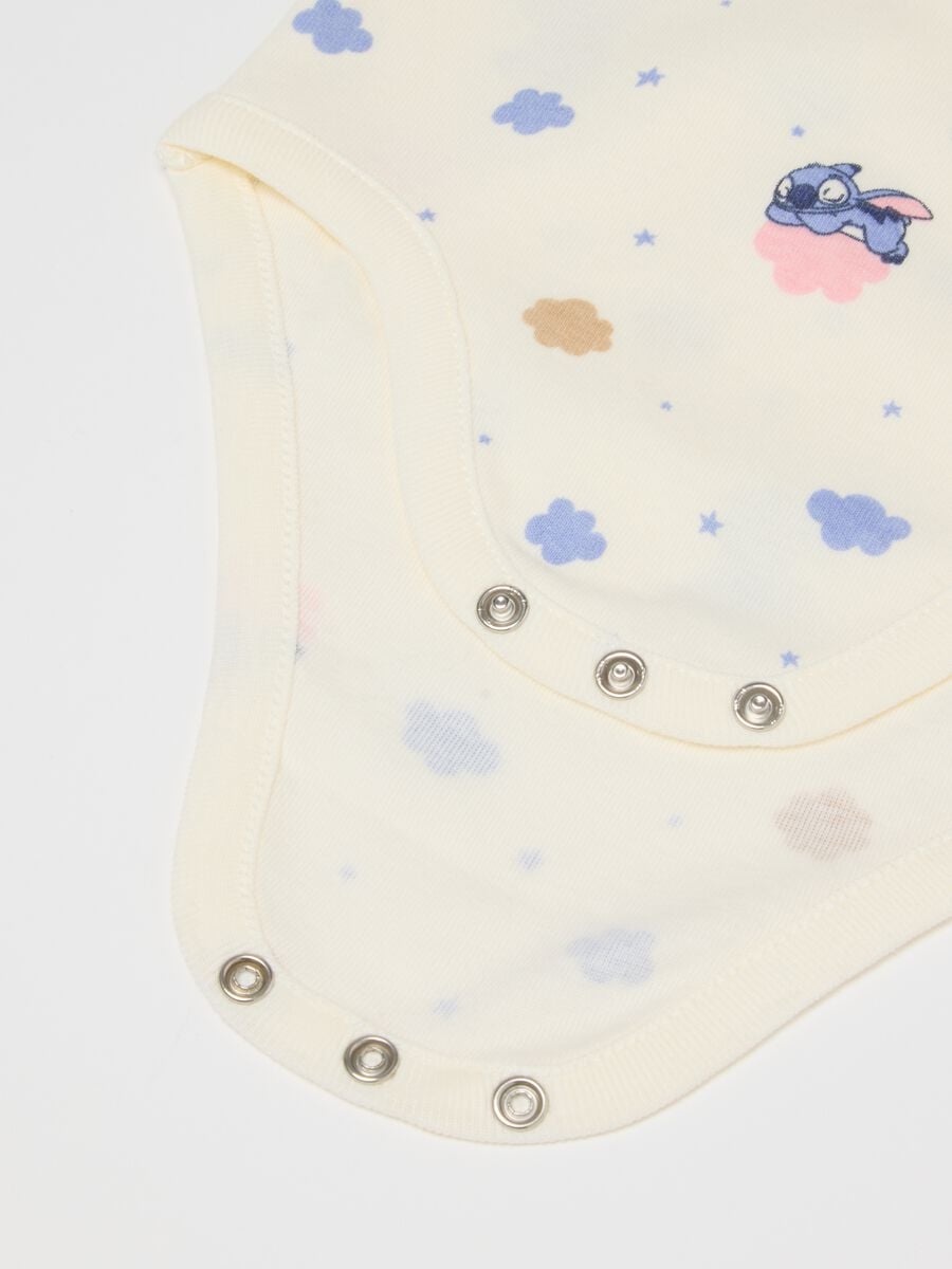 Bipack body beige da neonata in puro cotone con stampe_2