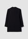 Black regular-fit blazer with classic lapels_5