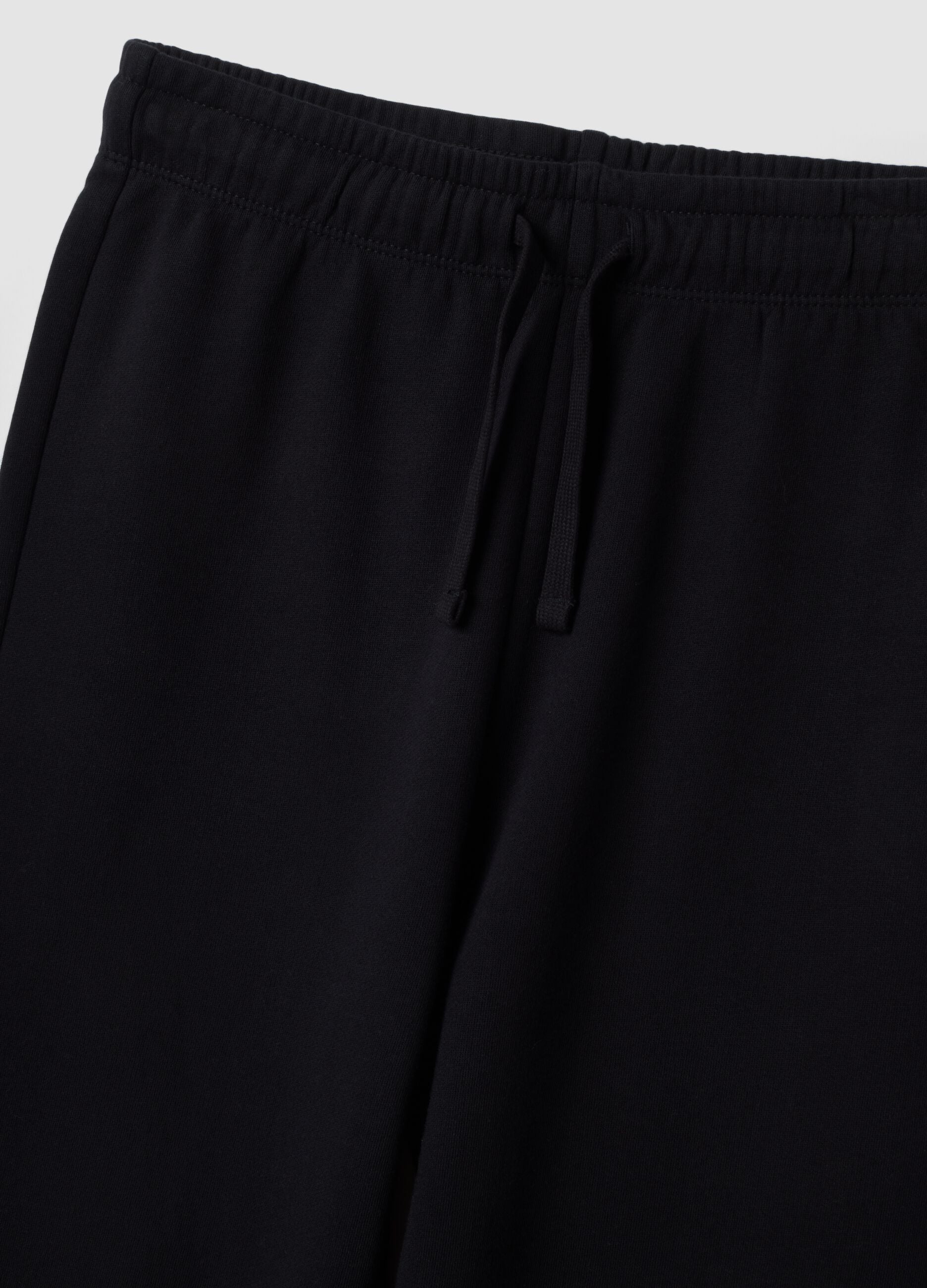 Blue jogger trousers in 100% organic cotton