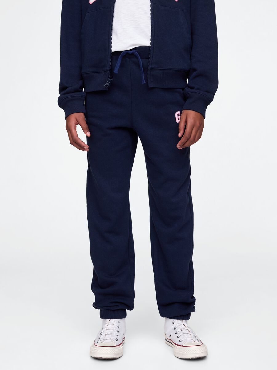 Joggers con logo GAP in misto cotone regular fit_1