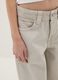 Grey pure cotton balloon fit jeans for girls_2