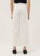 Wide-leg stretch cotton white jeans_2
