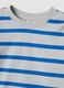 Oversized Multicolour Striped Organic Cotton T-Shirt for Baby Boy_2