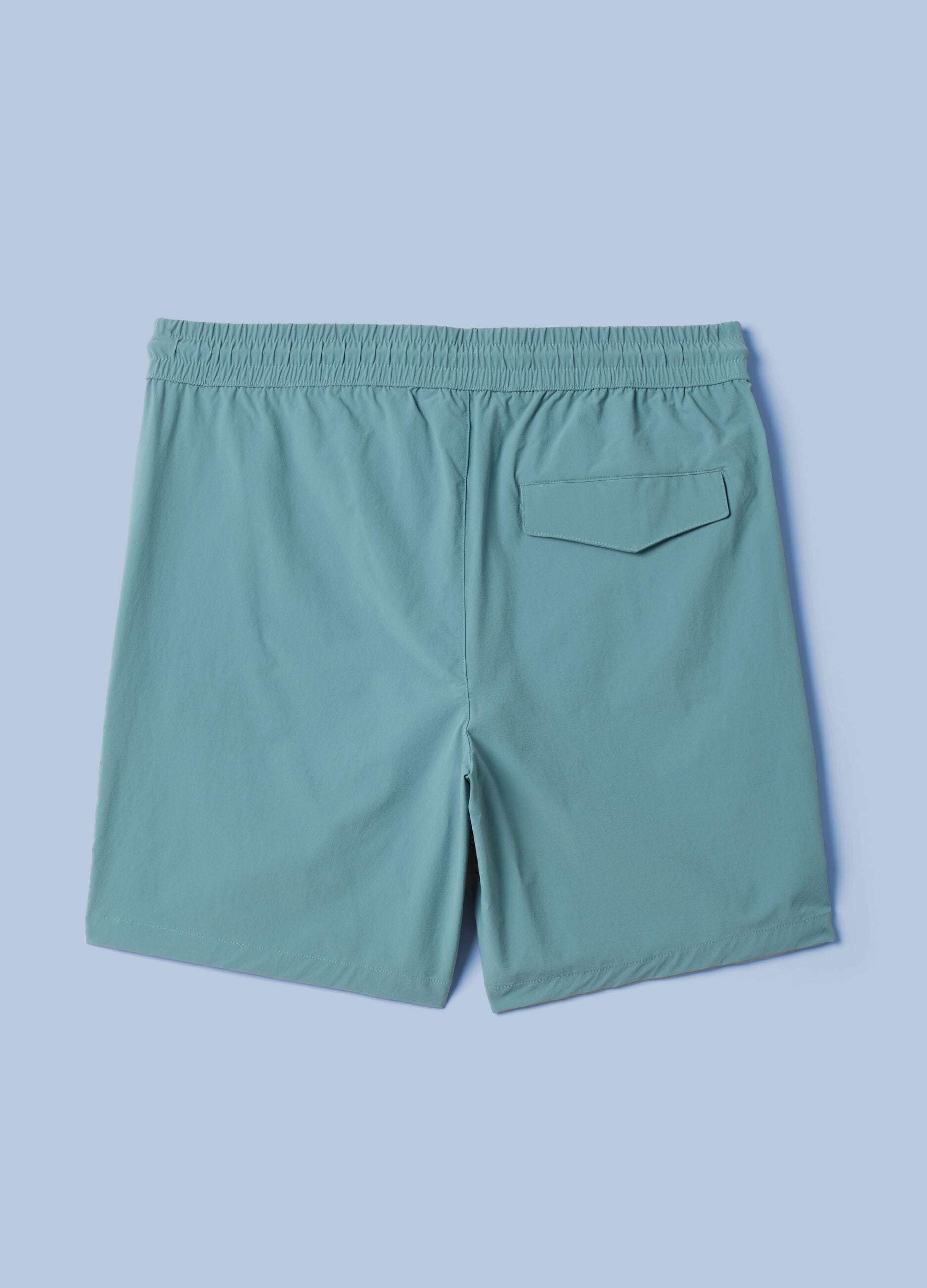 Green ALTAVIA SAILING shorts in stretch fabric