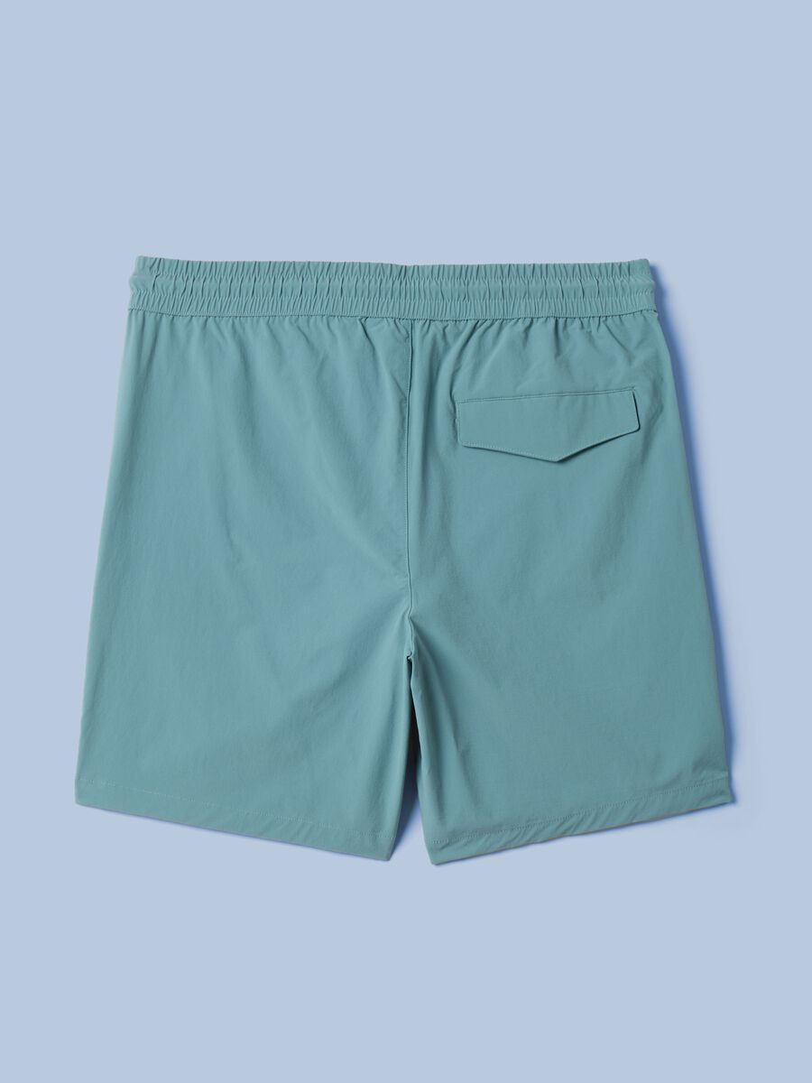 Shorts verdi in tessuto elasticizzato ALTAVIA SAILING_5
