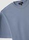 The Iconic Tee blue pure cotton short-sleeve T-shirt, relaxed fit_6