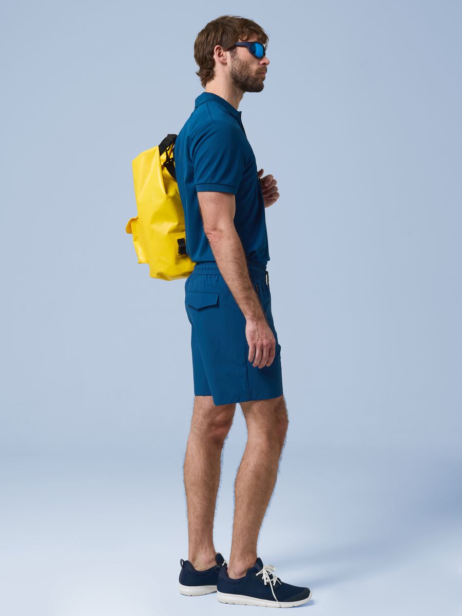 Shorts blu in tessuto elasticizzato ALTAVIA SAILING_0