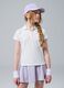 ALTAVIA COURT white sporty polo in stretch cotton_0
