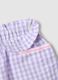 Purple cotton shorts_2