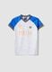 Kids&rsquo; Italy White and Sky-Blue Oversized Fit T-shirt_3