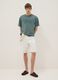 Baggy White Cotton Shorts_0