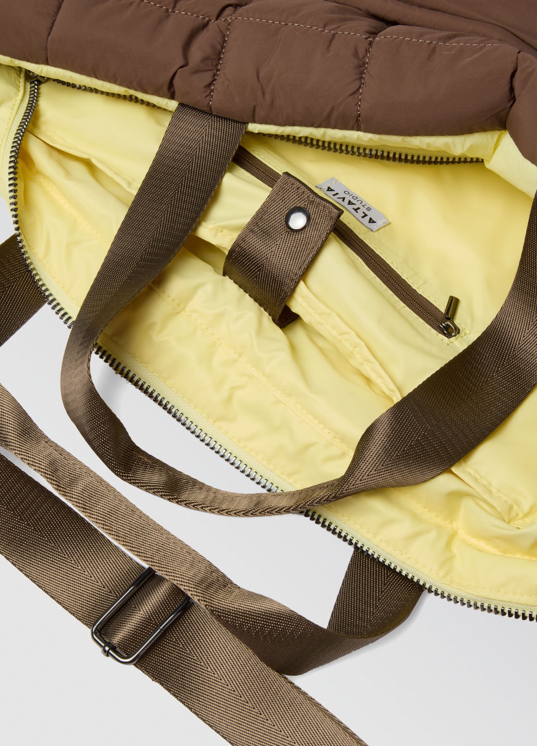 ALTAVIA STUDIO Quilted Shopper Bag