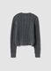 Grey wool-blend cable-knit cardigan_2