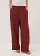 Red wide-leg trousers with elasticated waistband_1