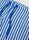 Blue and white stretch swim trunks_2