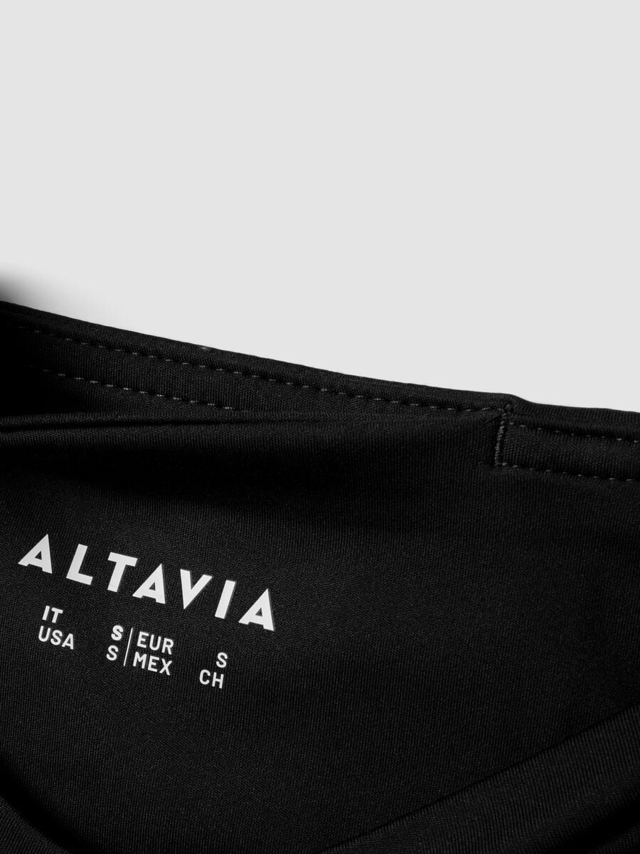 Black wide-leg stretch sports trousers ALTAVIA STUDIO_8