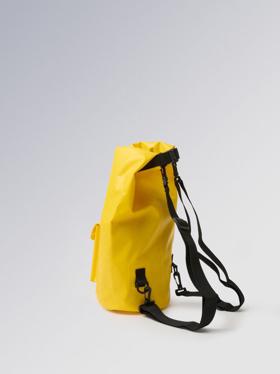 Zaino impermeabile giallo con tasca frontale ALTAVIA SAILING_1