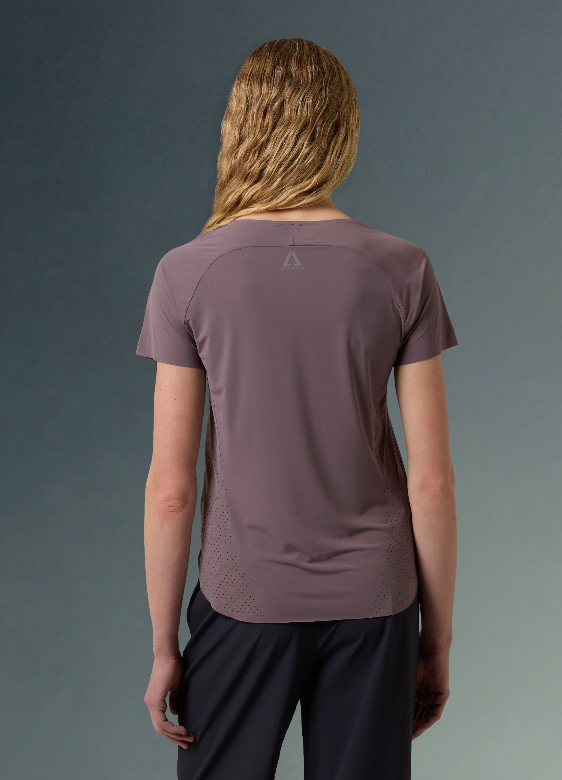 Technical T-shirt with side panels ALTAVIA WITH DEBORAH COMPAGNONI