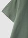 Green crew neck children's t-shirt in pure cotton regular fit_3