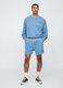 Gap Blue Sweatshirt in Mixed Fabric_0
