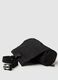 Black shoulder bag with zip_1