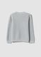 Grey cotton-blend crew-neck knitted jumper_1