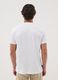 White short-sleeve pure cotton T-shirt, regular fit_3