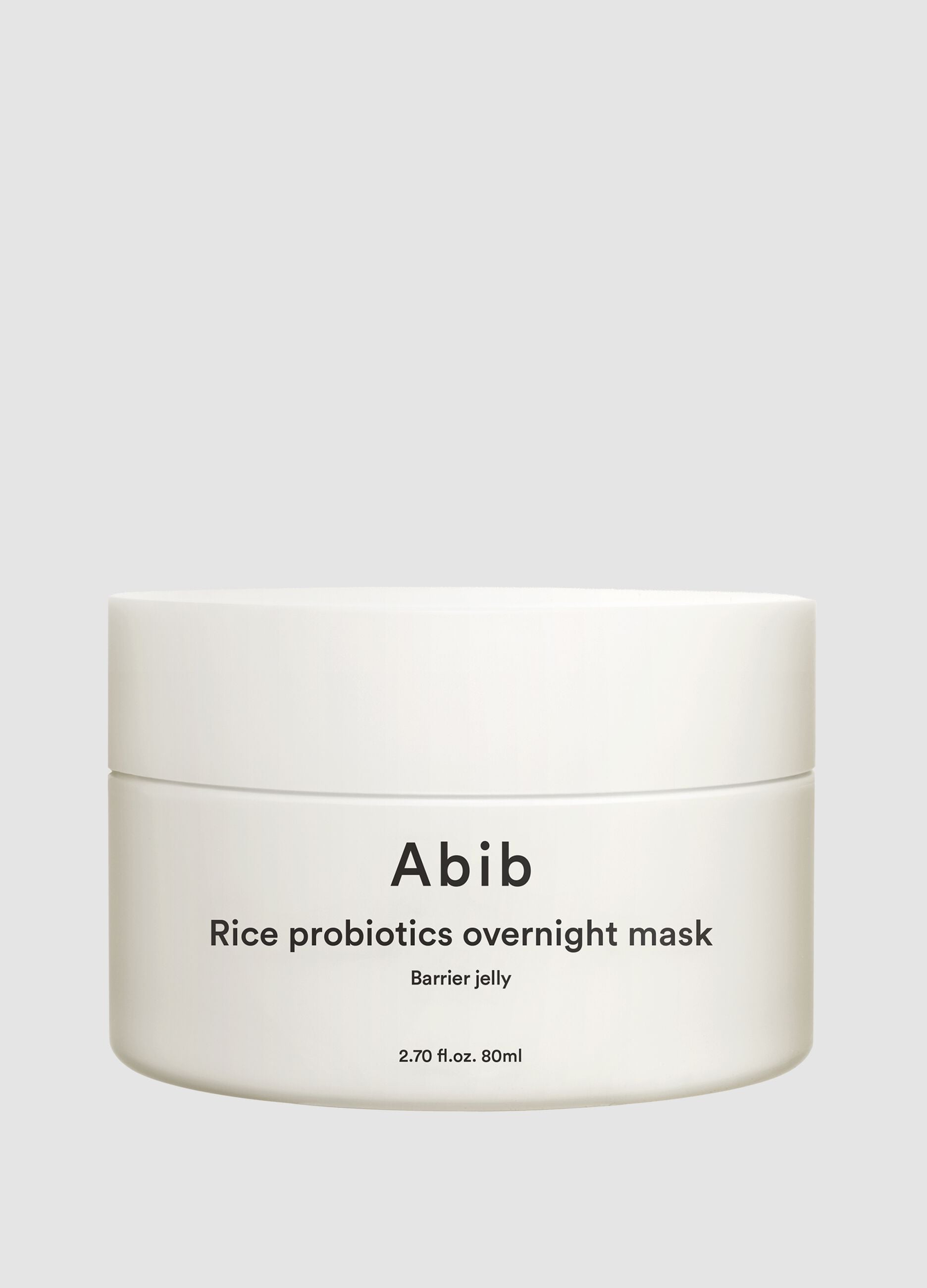ABIB Rice Probiotics Overnight Mask Barrier Jelly 80ml - Korean Skincare