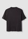 Black pure cotton T-shirt with Mario Kart print_6